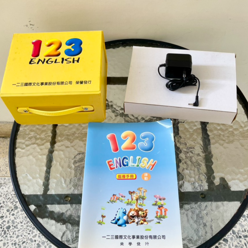 3442-蒙特梭利英文讀卡機-123