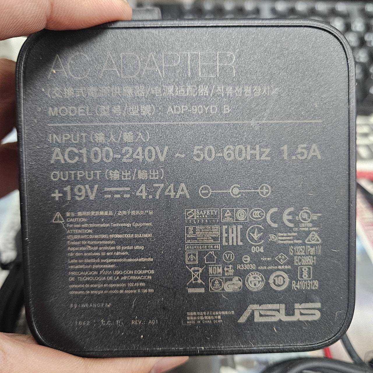 4125-ASUS 原廠筆電DC5.5 變壓器