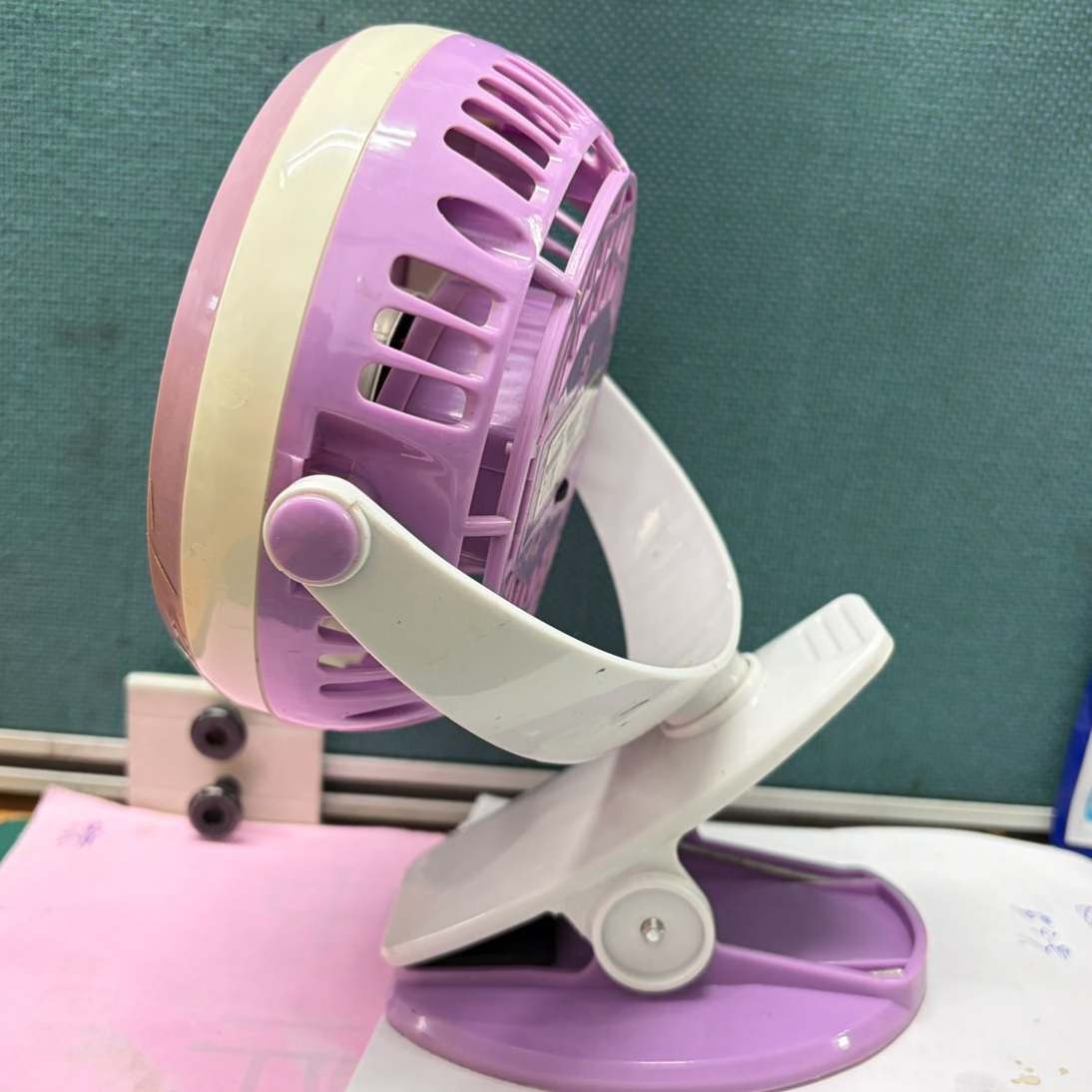 4461-充電型小夾扇