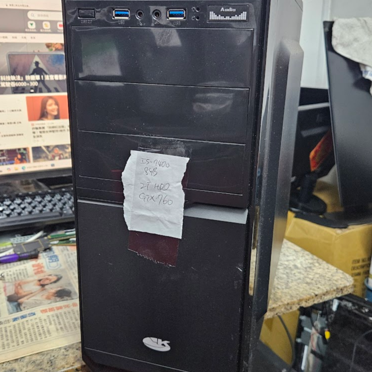 2376-i5 7400 GT760 電腦