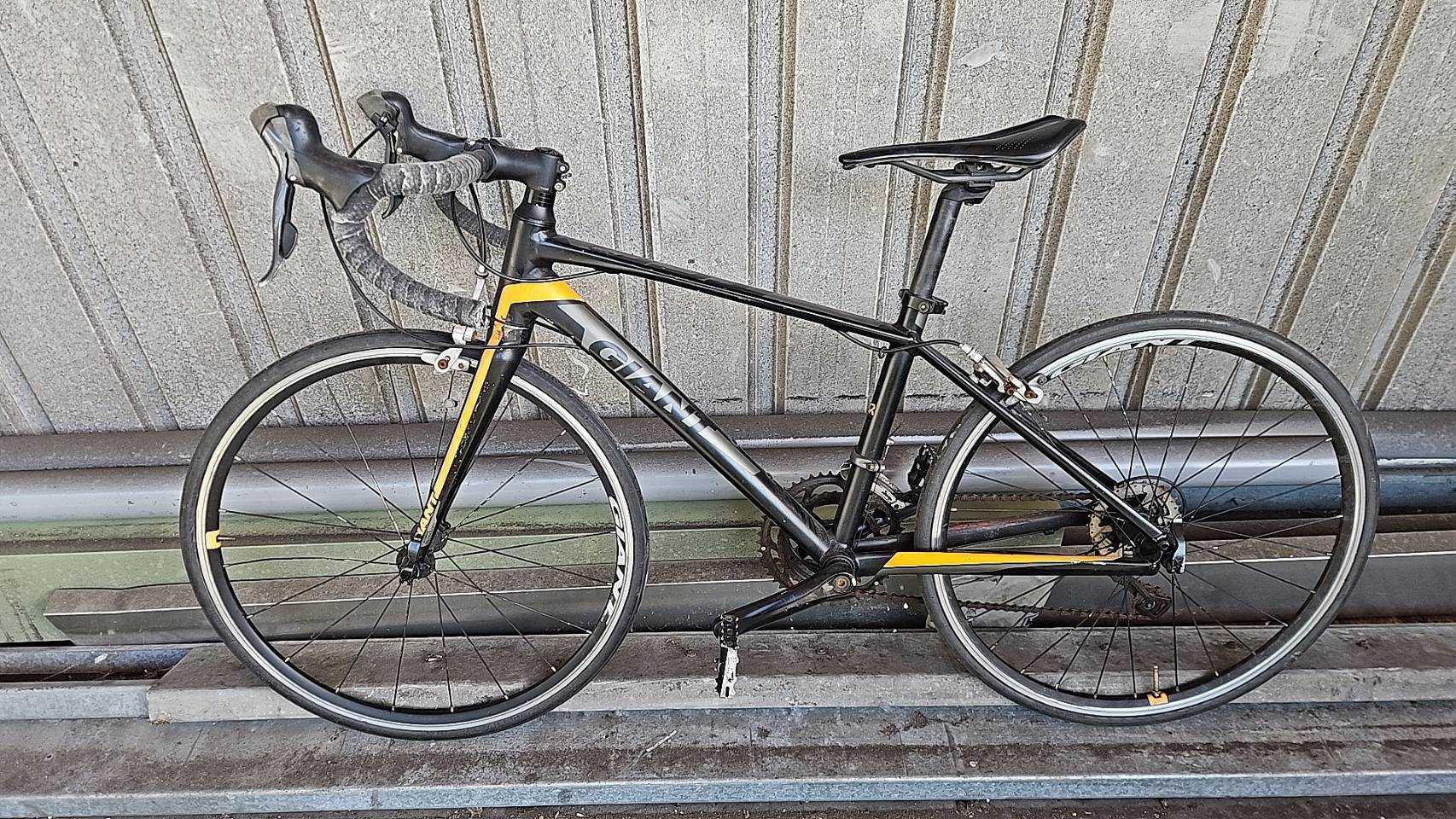 3401-GIANT小車架16段公路車