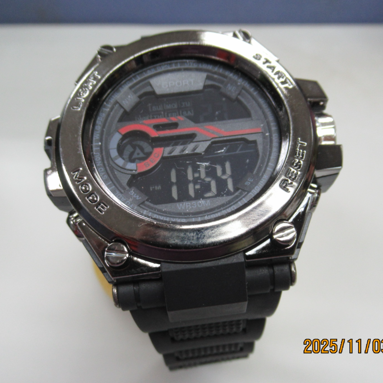 3270-電子手錶(黑色)