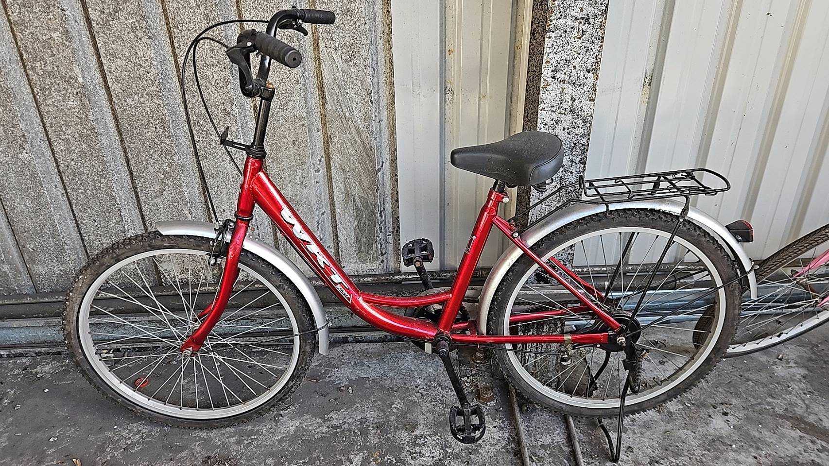 3396-紅色淑女車