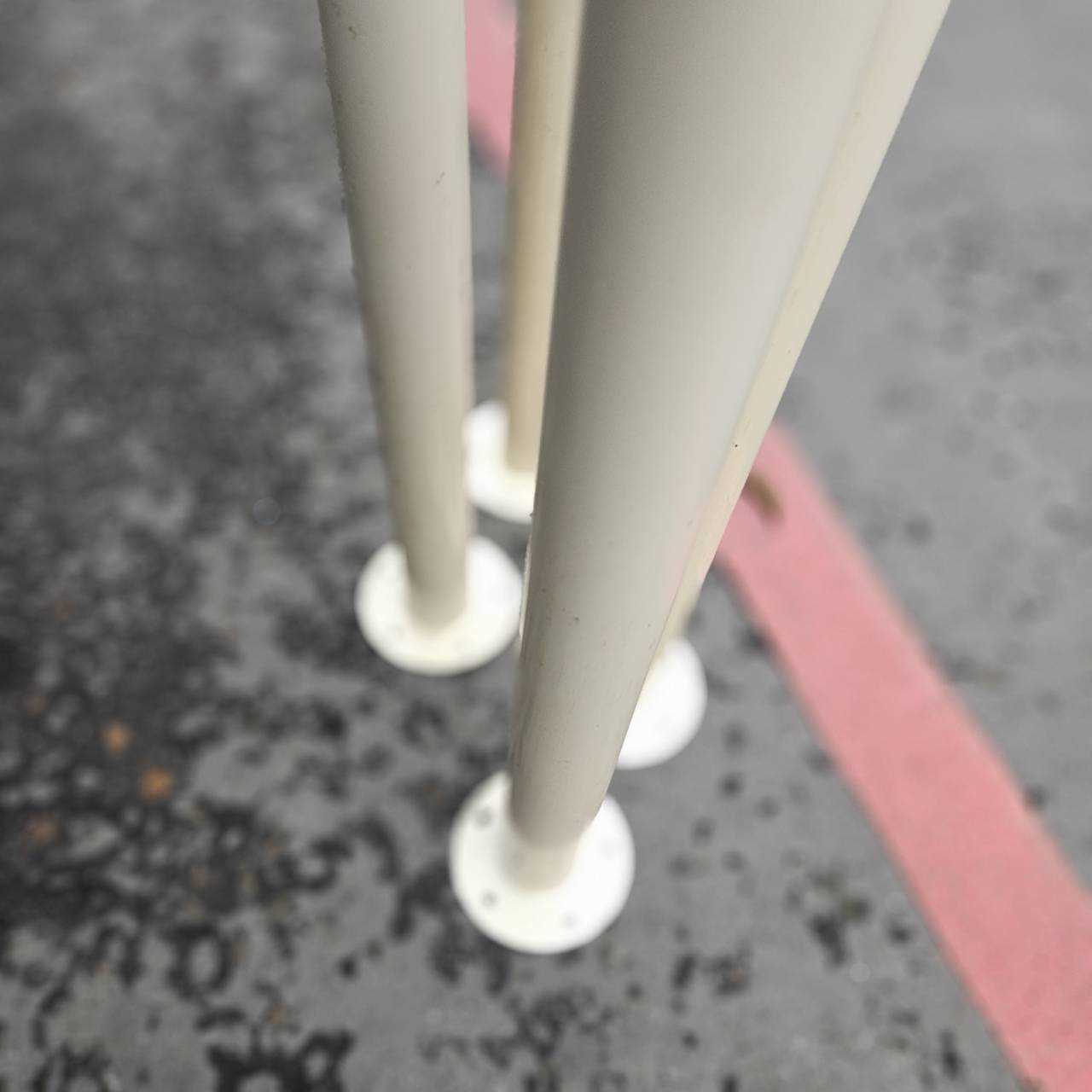 3266-IKEA桌板腳座 白 堪用