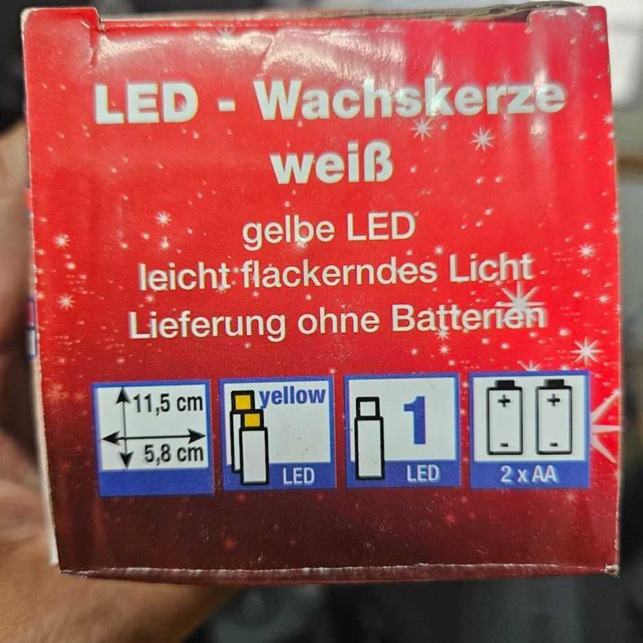 3134-LED氣氛蠟燭 五個一拍