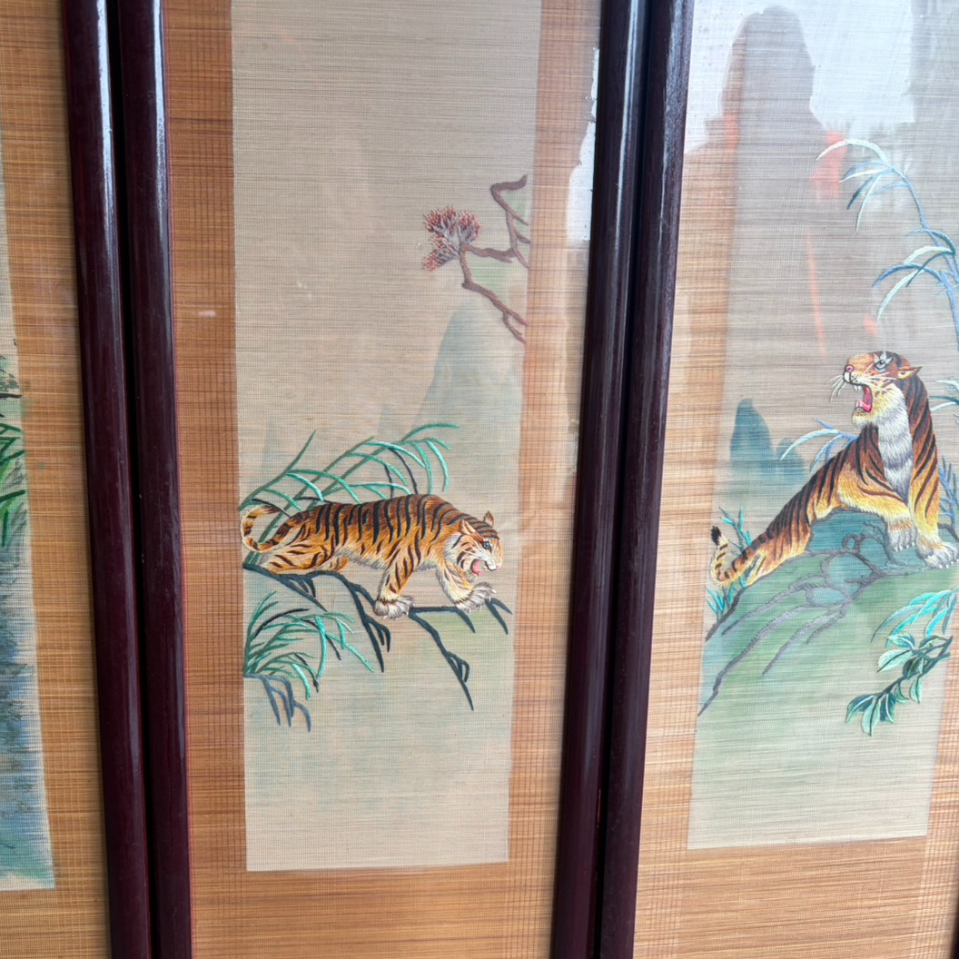 4002-掛畫(虎嘯圖)