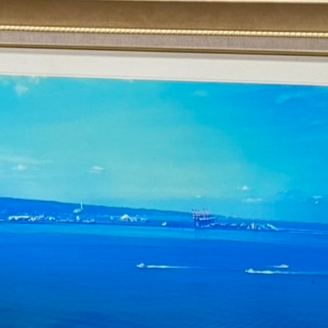 2550-台北八里港畫