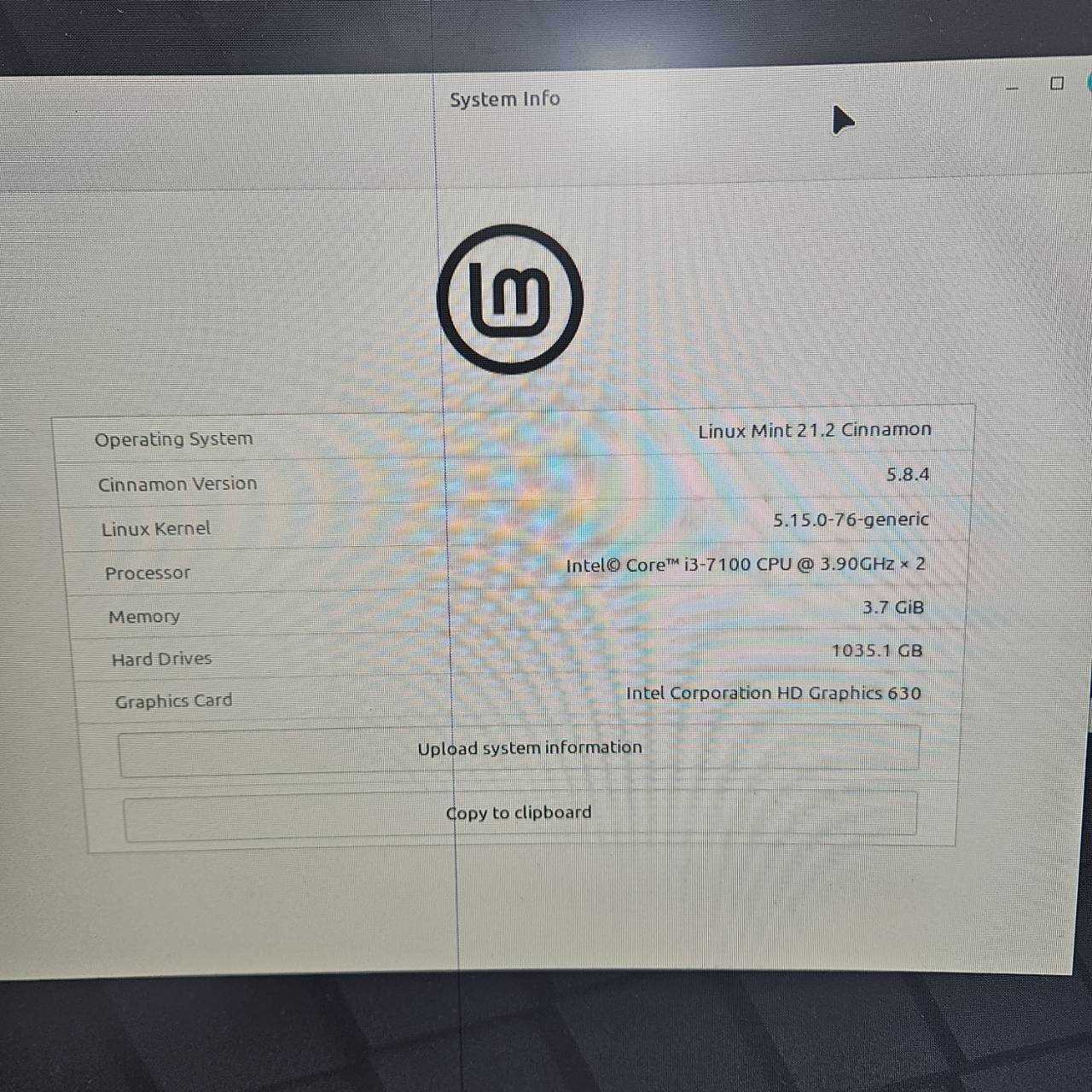 3801-I3 7100電腦一台