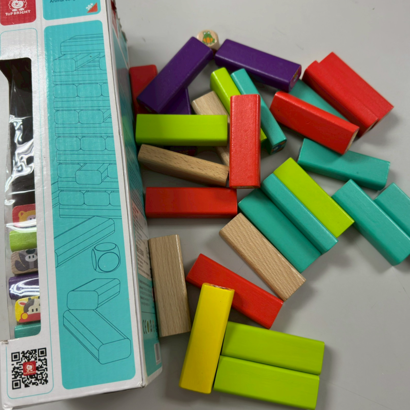 3515-動物積木疊疊樂