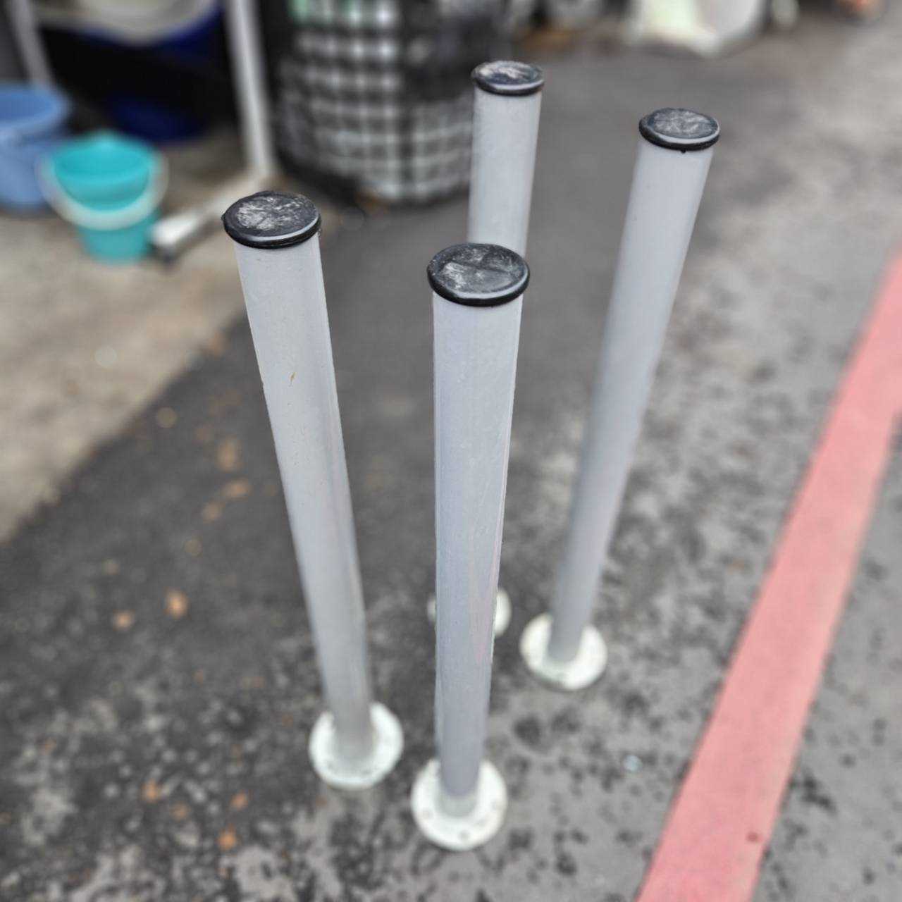 3267-IKEA桌板腳座 灰 堪用