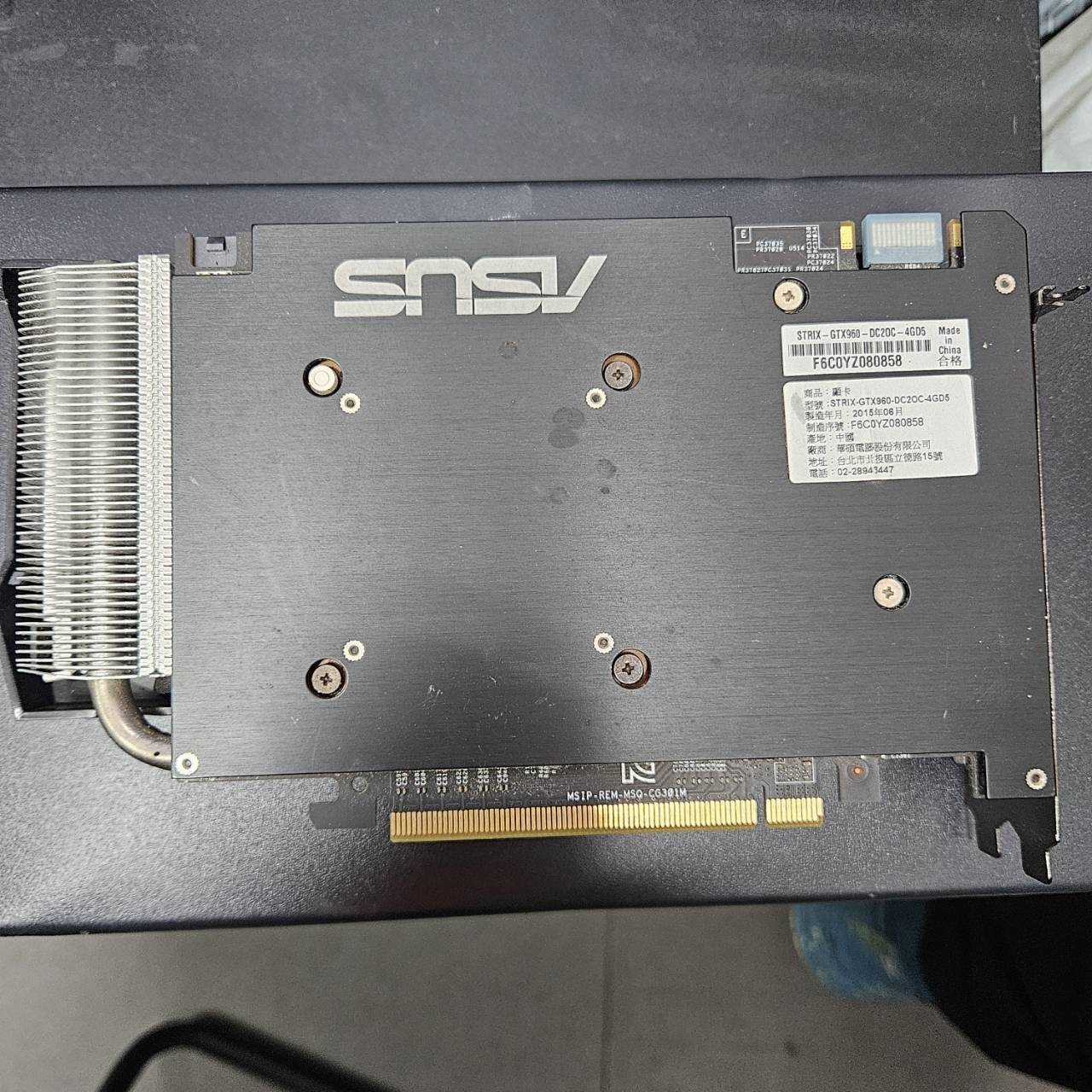 3172-ASUS GTX960亮機卡