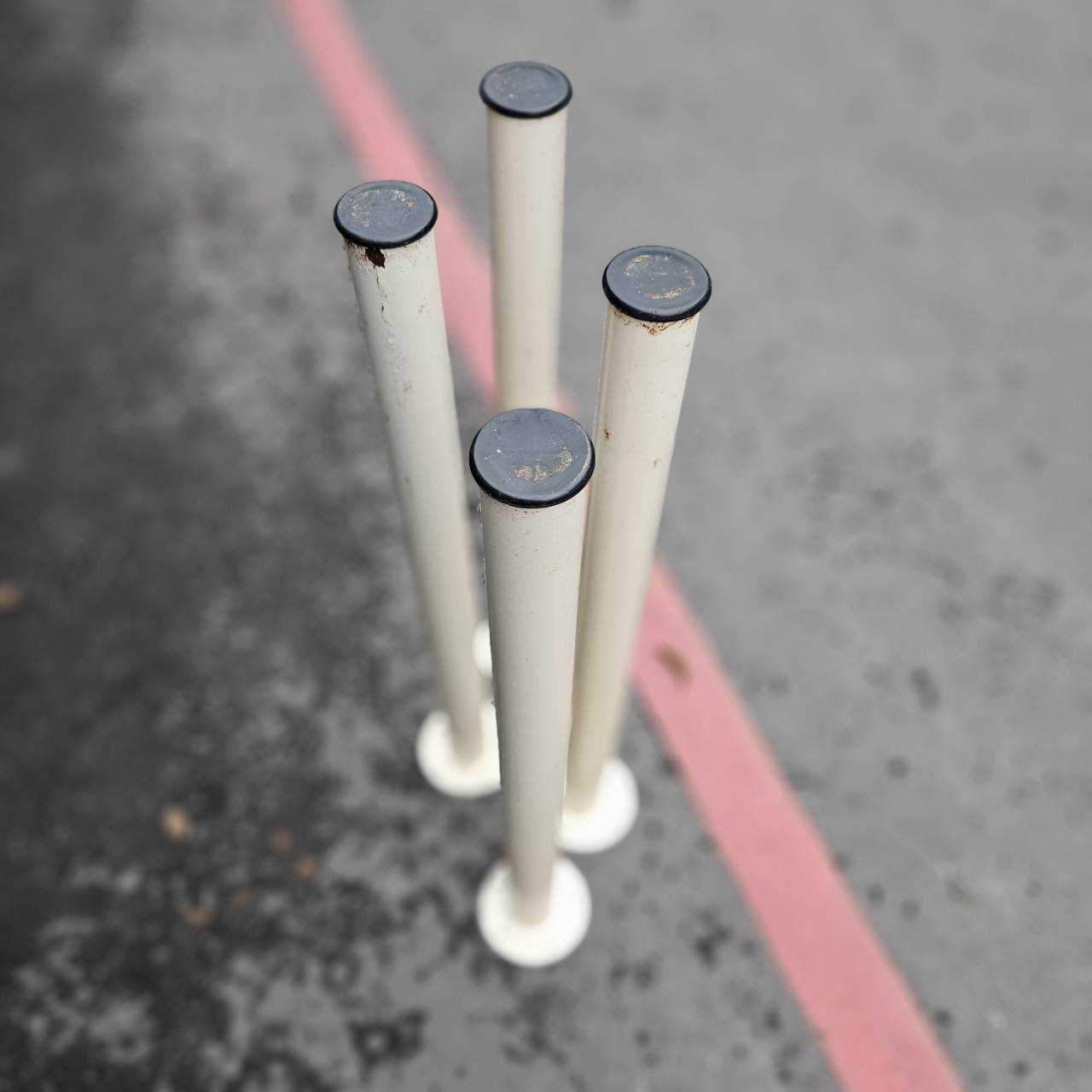 3266-IKEA桌板腳座 白 堪用