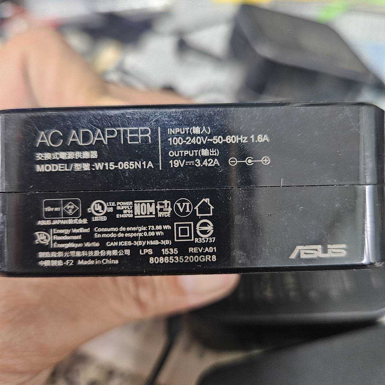 4125-ASUS 原廠筆電DC5.5 變壓器