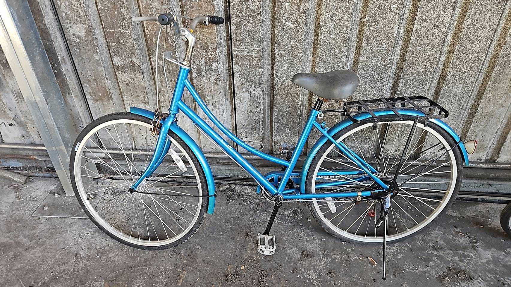 3399-經典藍色淑女車