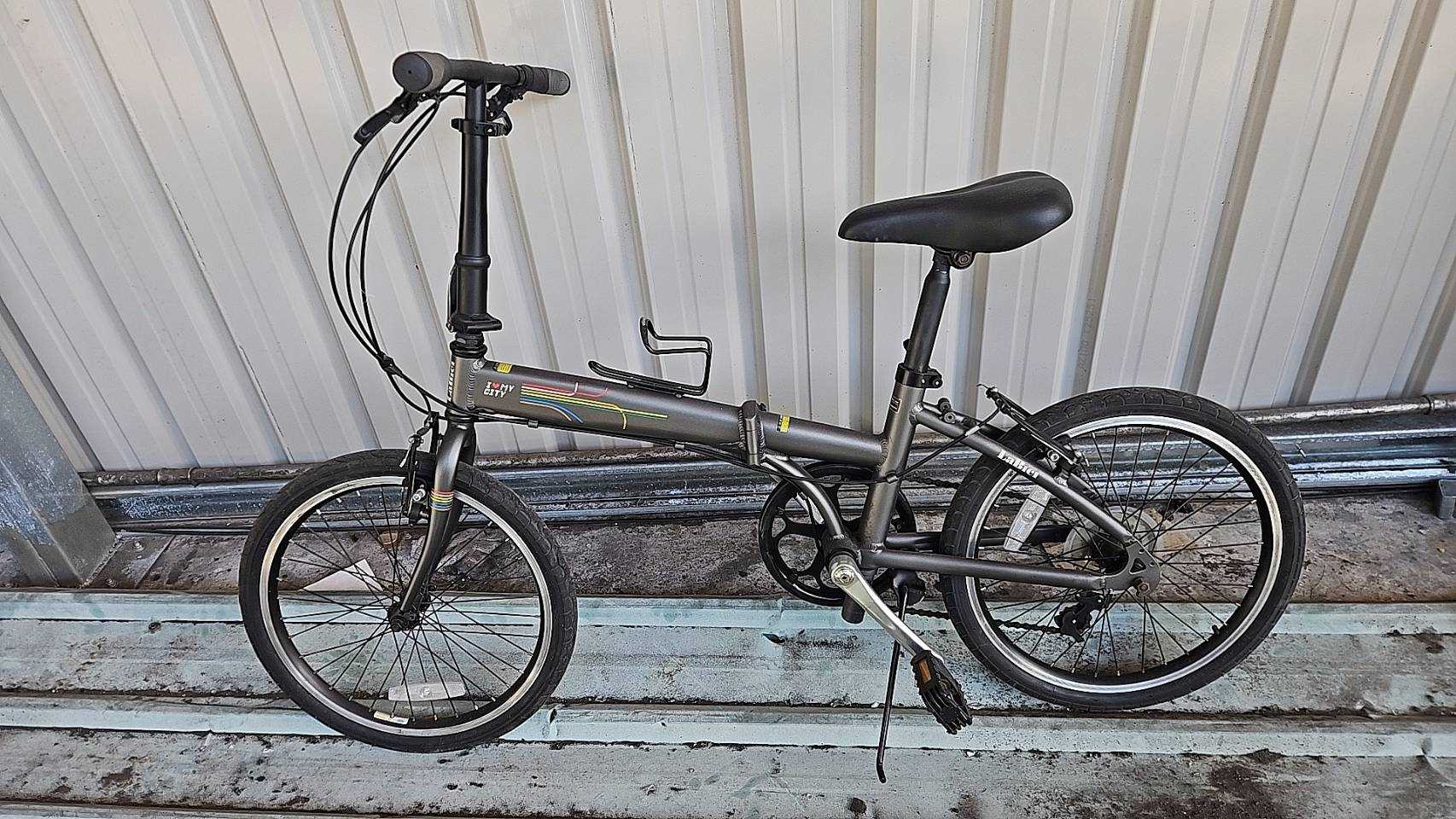 3387-七段折疊鐵灰變速摺疊車