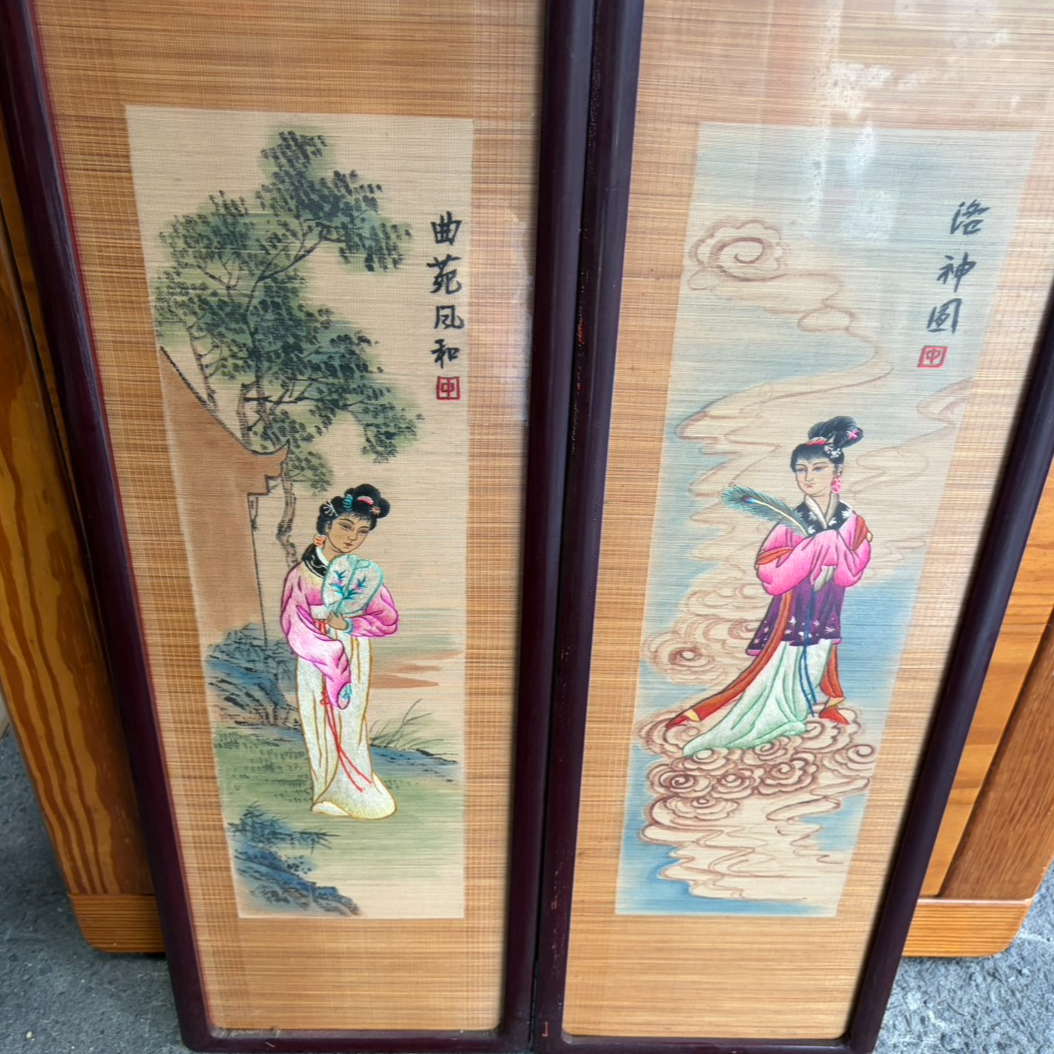 4001-掛畫(仕女圖)